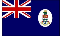 Cayman Islands Hand Waving Flags